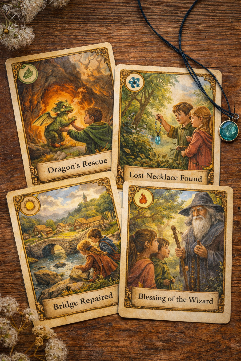 Adventure playing cards